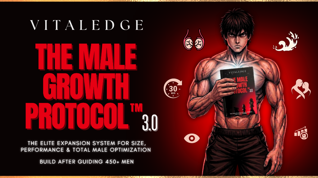 VitalEdge The Male Growth Protocol 3.0 - Flagship Penis Enlargement Guide
