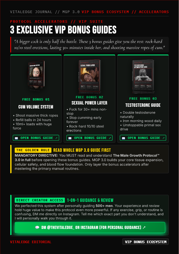 VitalEdge MGP 3.0 Page 5 VIP Bonus Ecosystem